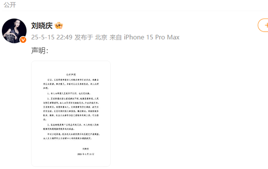 演员刘晓庆二审败诉：330万借贷纠纷案维持原判，需承担补充清偿责任