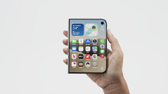 苹果新CEO介绍首款折叠iPhone